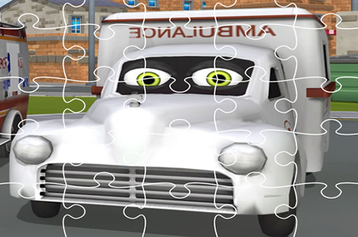 Imaginea Camioane de ambulanță Jigsaw