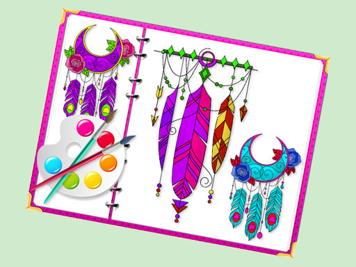 Cartea de colorat Miraculous Dream Catcher