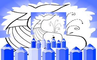 Imaginea Planse de colorat simple pentru preșcolari