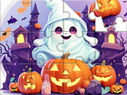 Imaginea Jigsaw Puzzle: Halloween Cute Ghost